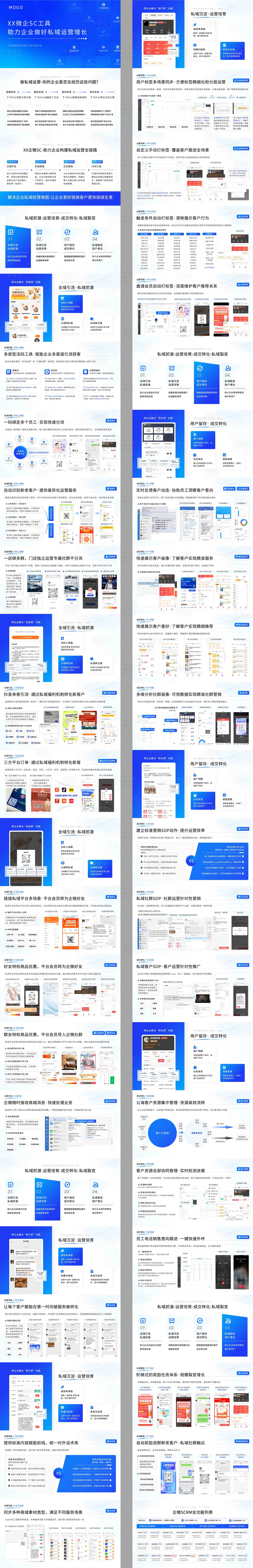 源文件下载【享设计】搜索编号：54710032551209728【高级蓝企业私域运营解决方案PPT】