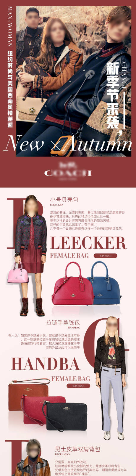 时尚箱包杂志风电商专题