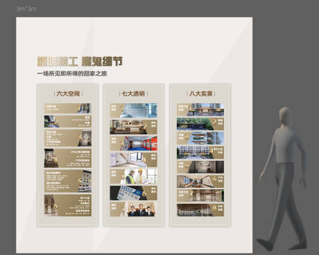 源文件下载【享设计】搜索编号：99950032441851056【地产文化工艺工法品牌墙】