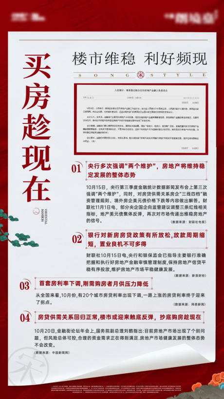 源文件下載【享設(shè)計】搜索編號：72900032328042160【紅色政策海報】