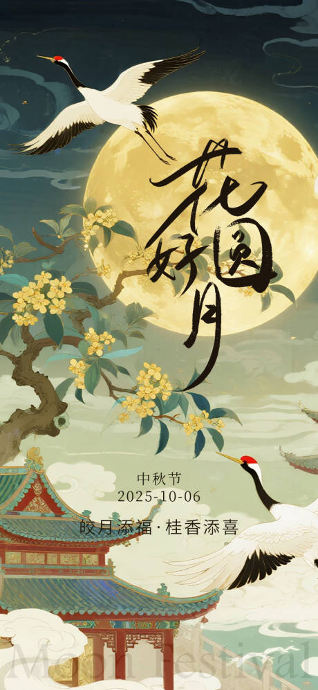 源文件下載【享設(shè)計】搜索編號：37440032782735269【中秋節(jié)海報】