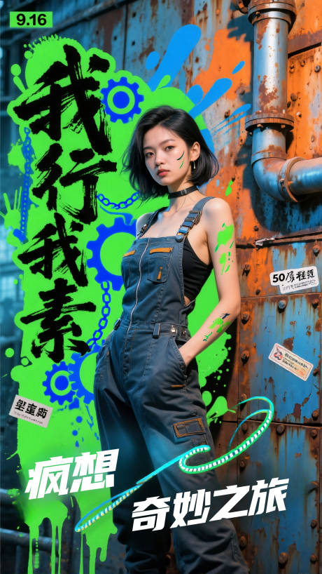 源文件下載【工業朋克海報】編號：96830032280177738