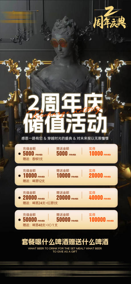 源文件下载【享设计】搜索编号：96420032437223448【酒吧周年庆充值活动】
