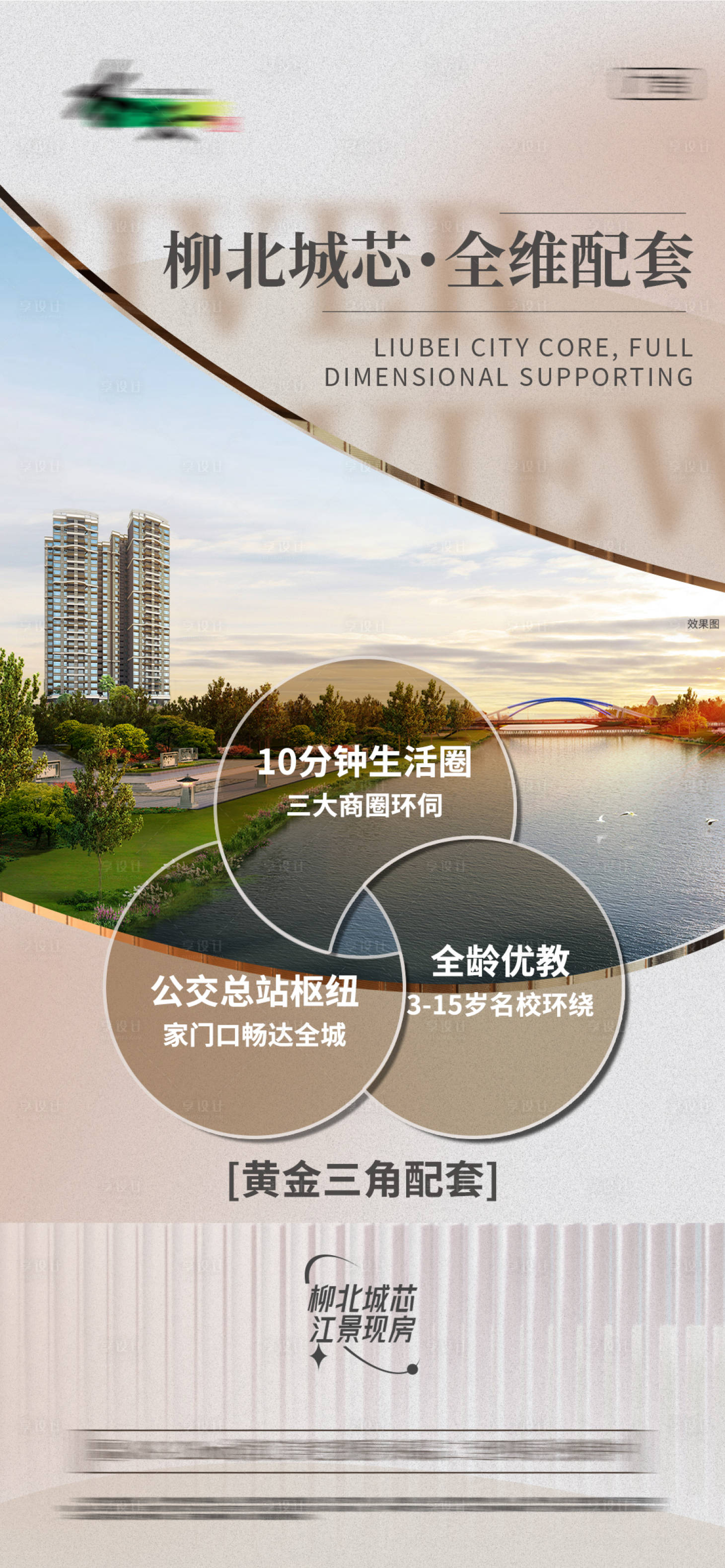 源文件下载【享设计】搜索编号：28610032676792382【户型配套价值点海报】