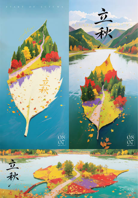 源文件下载【立夏节气创意海报】编号：71780032367887359