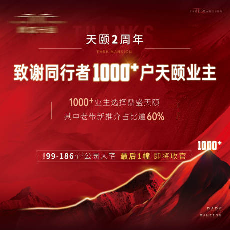 源文件下载【享设计】搜索编号：51740032782377557【改善住宅致谢红色】