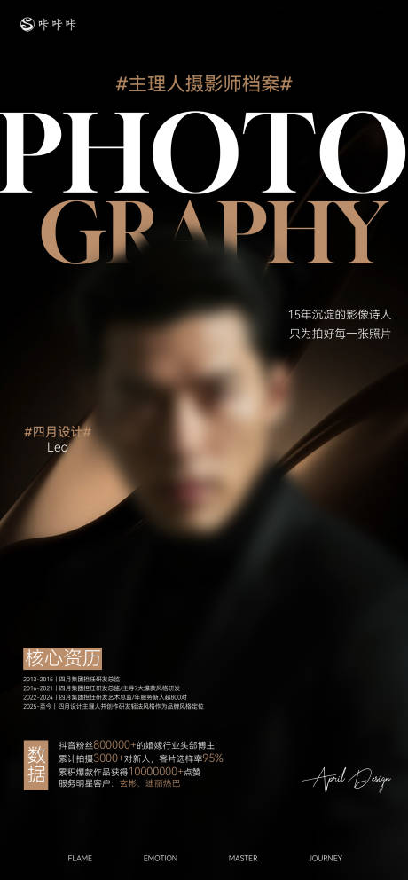 源文件下載【享設計】搜索編號：31610032312578635【人物形象包裝海報】