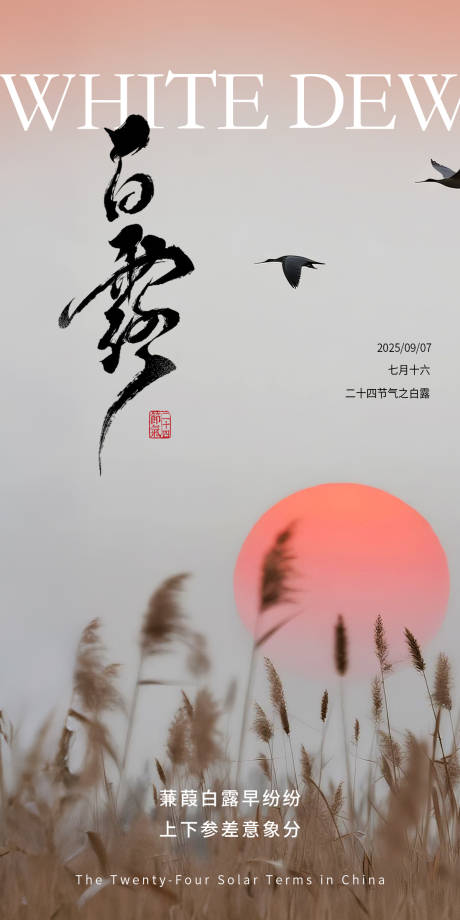 源文件下載【享設(shè)計】搜索編號：42500032786235726【白露節(jié)氣海報】