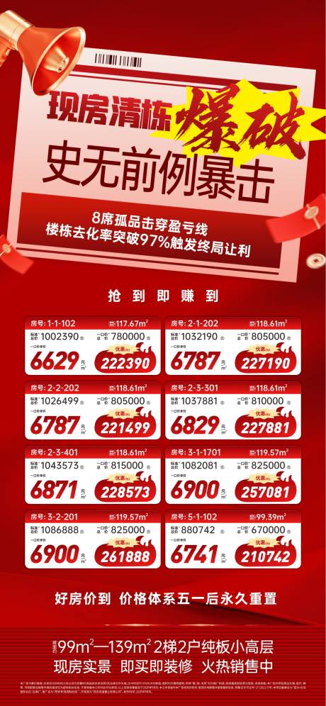 源文件下載【享設計】搜索編號：68140032468553522【特價房海報】