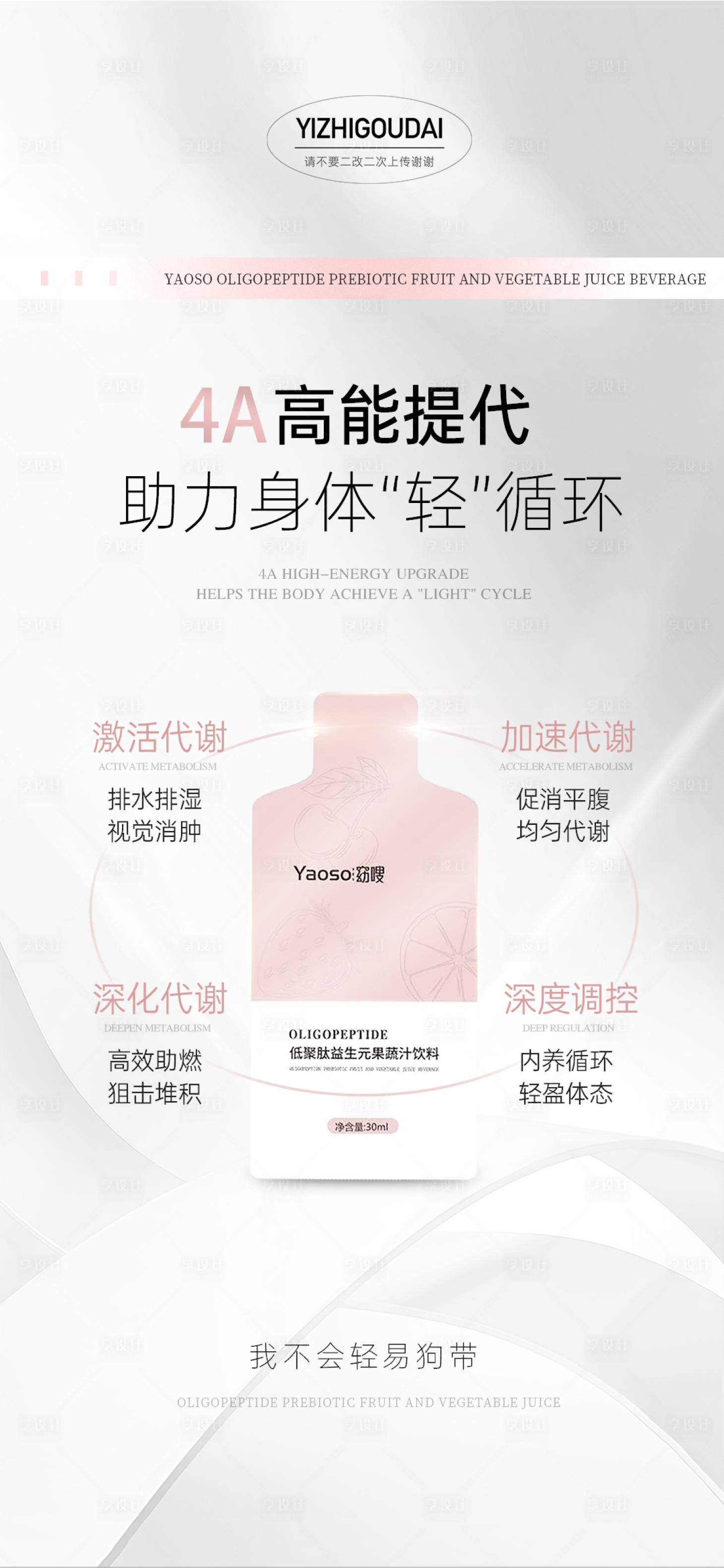 源文件下载【享设计】搜索编号：45030032614669557【微商医美减肥减脂瘦身海报】