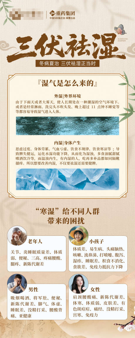 源文件下載【享設計】搜索編號：56800032630874387【祛濕科普展架】