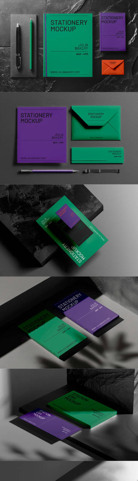 源文件下载【享设计】搜索编号：61460032568042678【彩色品牌文化vi设计样机】