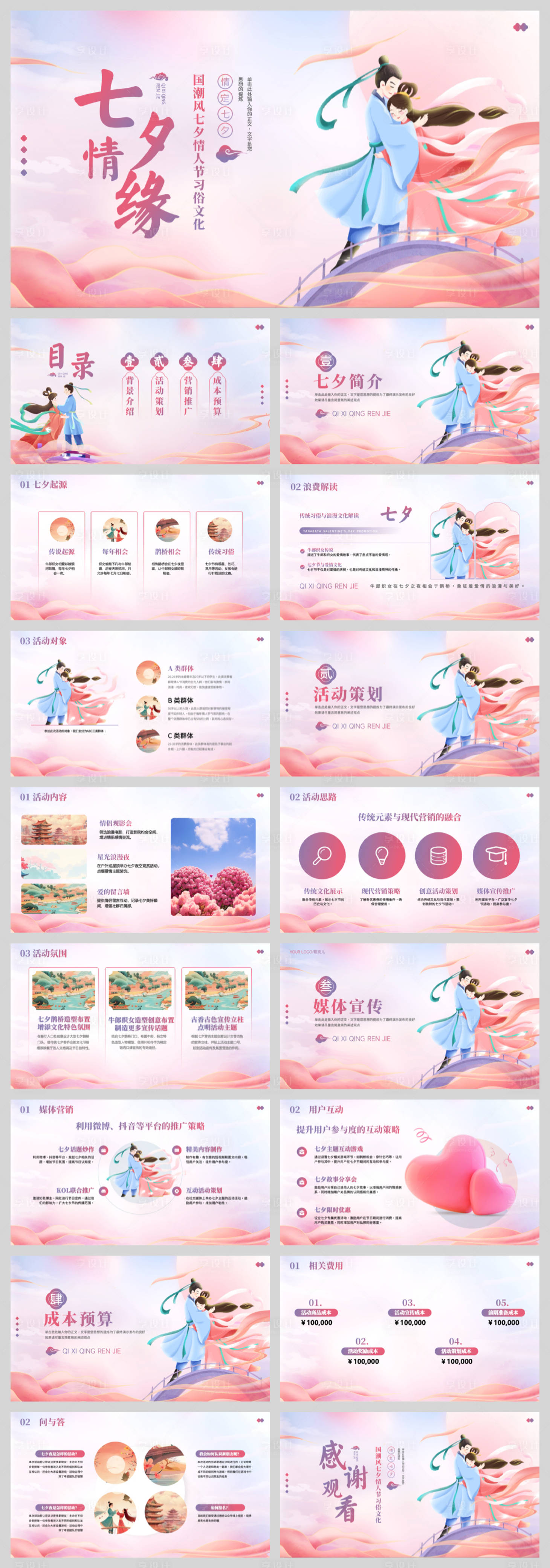 源文件下載【享設(shè)計(jì)】搜索編號：38820032581573771【七夕活動策劃模板】