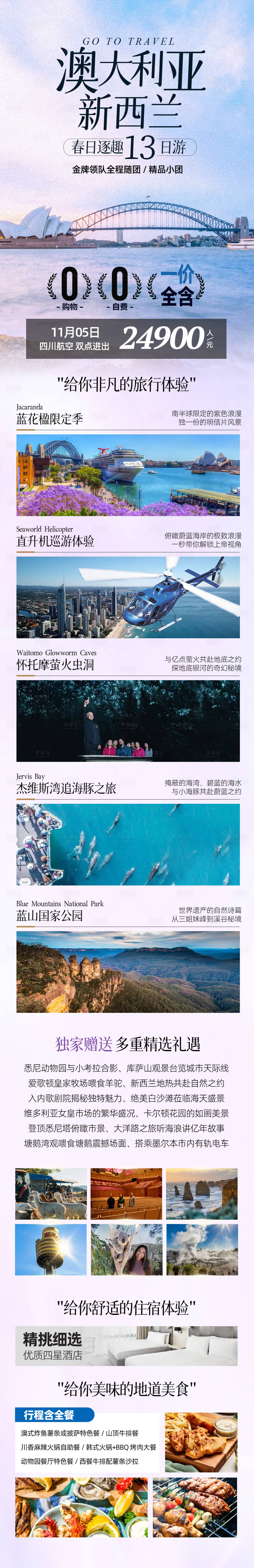 源文件下载【享设计】搜索编号：59400032630164214【澳大利亚新西兰海报】
