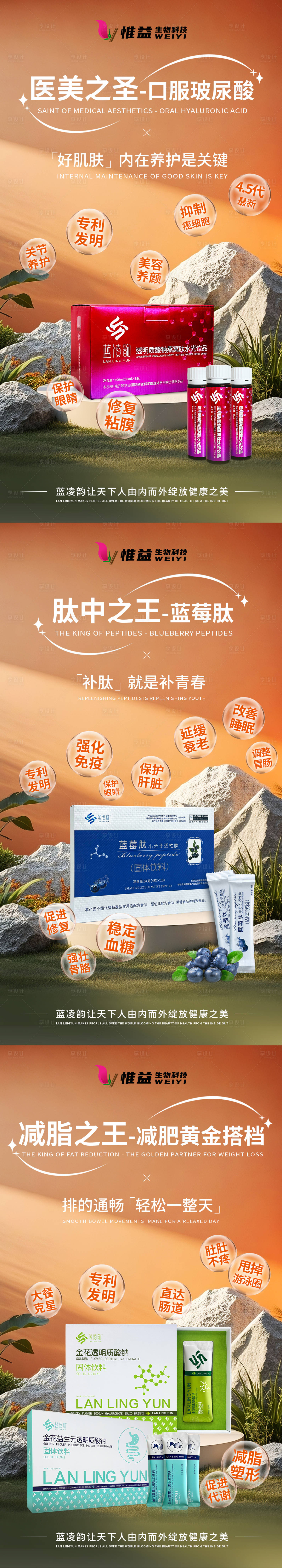 源文件下載【享設計】搜索編號：54490032691069595【醫美產品系列海報】