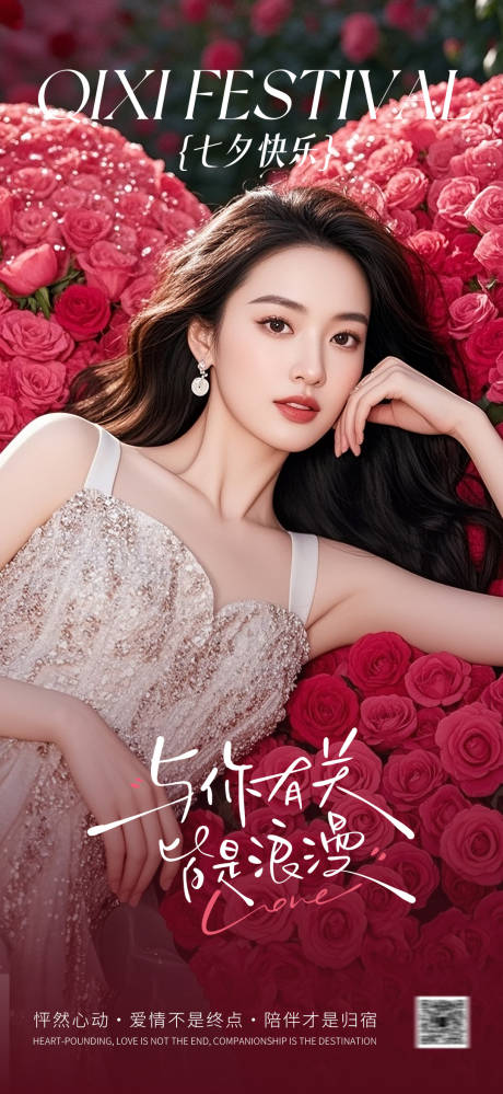 源文件下載【享設(shè)計(jì)】搜索編號(hào)：99660032433195980【醫(yī)美七夕節(jié)日海報(bào)】
