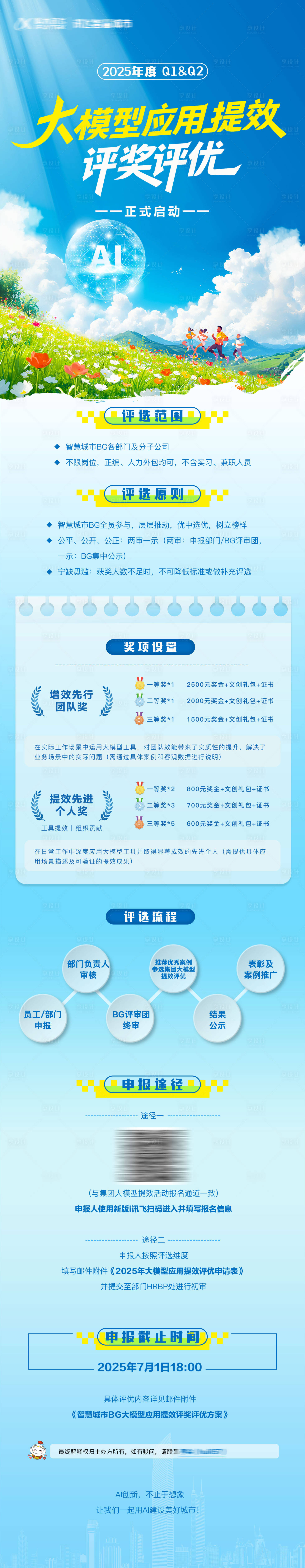 源文件下载【享设计】搜索编号：35140032758452703【AI人工智能公示海报长图】