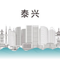 泰兴地标城市线描合集海报展板AI 设计素材和海报模板免费下载-享设计