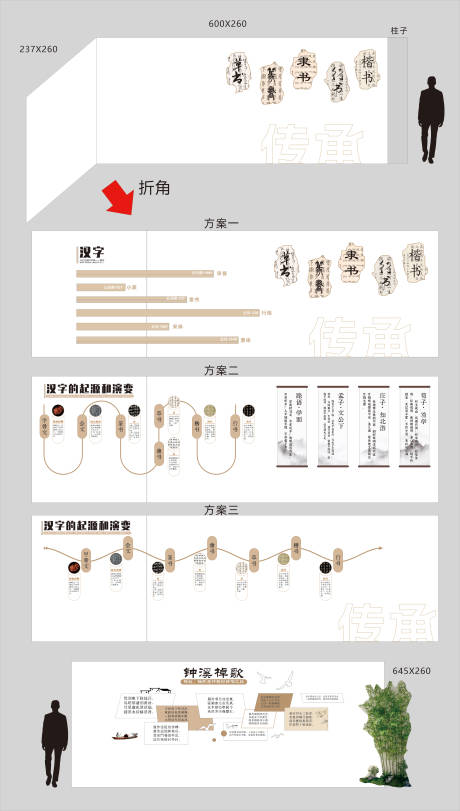 源文件下载【享设计】搜索编号：53770032372868191【汉字文化墙】