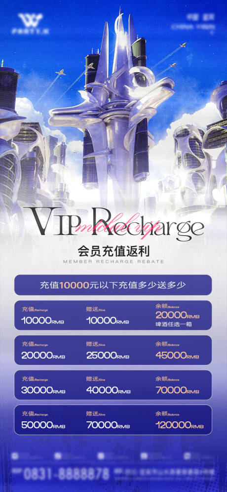 源文件下载【享设计】搜索编号：89700032438309478【酒吧会员充值海报】