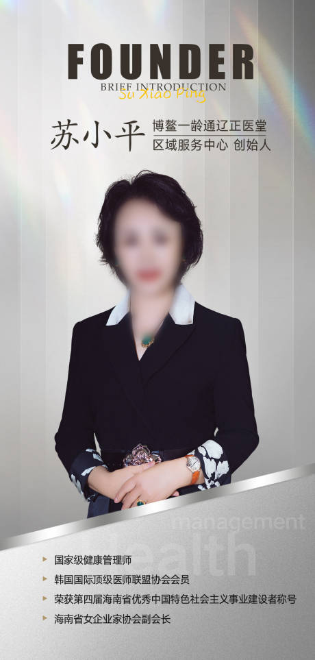 源文件下载【享设计】搜索编号：34100032380468716【人物海报医美人物介绍】