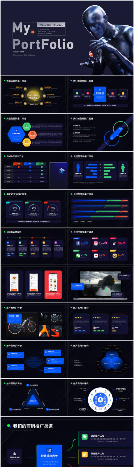 源文件下載【黑色商務總結匯報PPT】編號：14270032270333484