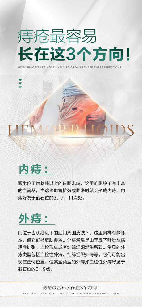 源文件下载【享设计】搜索编号：48930032627217963【痔疮健康科普品牌宣传海报】