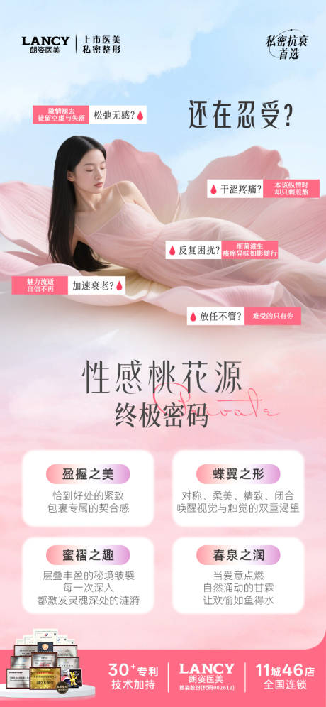 源文件下載【享設計】搜索編號：11400032349141695【醫美私密保養活動海報】