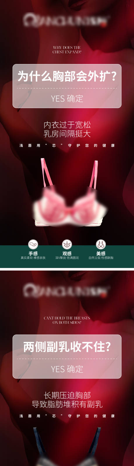 源文件下载【享设计】搜索编号：31680032325564801【文胸产品推广海报】