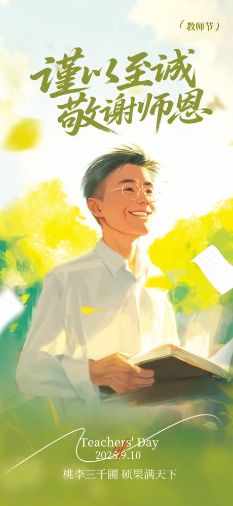 源文件下载【享设计】搜索编号：21650032777006761【教师节】