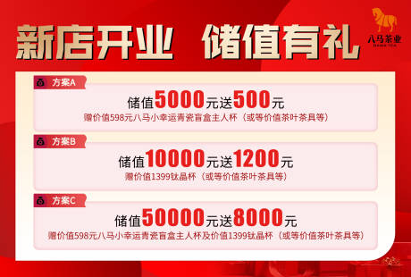 源文件下载【享设计】搜索编号：99790032404346393【新店开业充值活动海报】