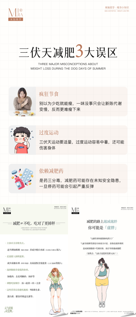 源文件下载【享设计】搜索编号：33810032455422934【瘦身海报】