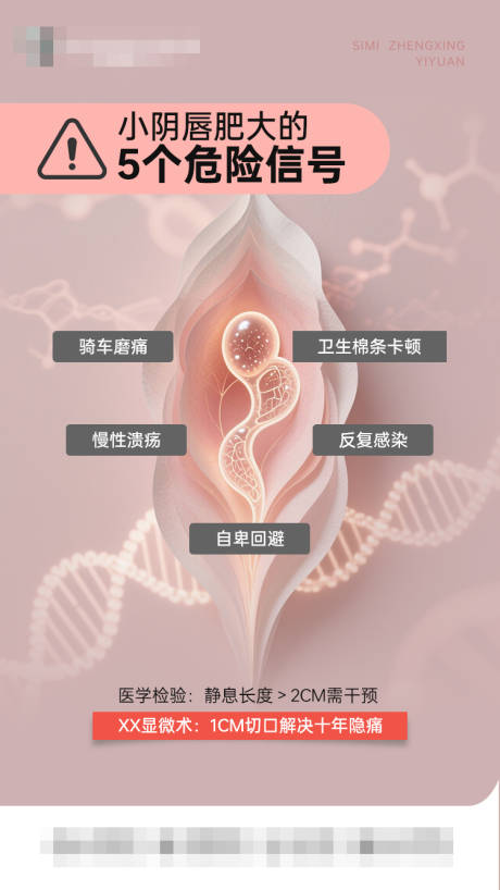 源文件下载【享设计】搜索编号：17760032405676133【小阴唇肥大的5个危险信号！】