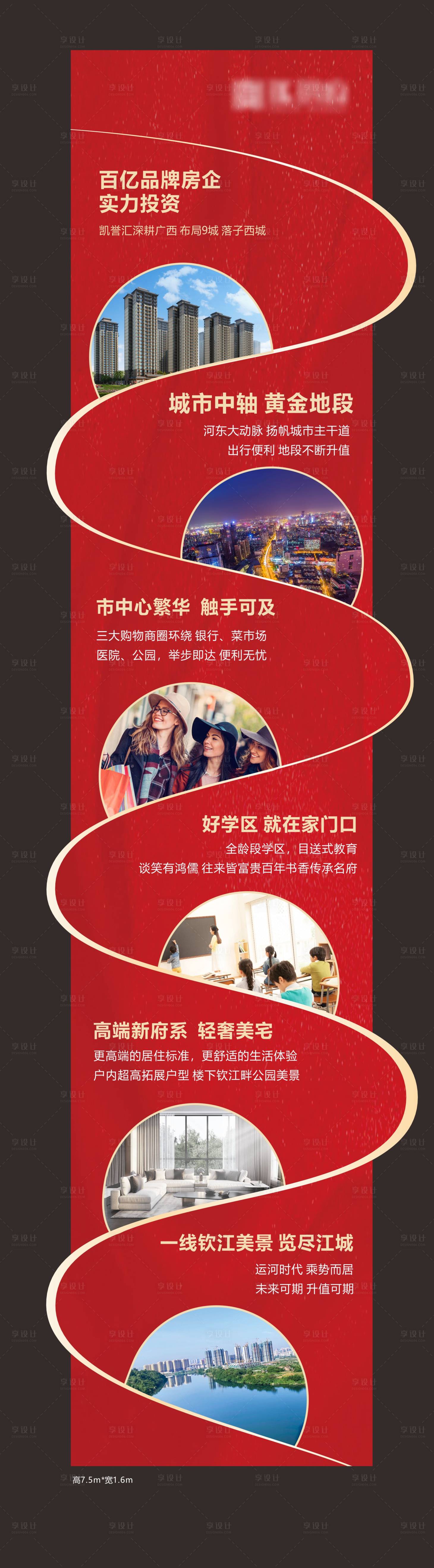 源文件下載【享設計】搜索編號：66180032359918325【地產價值點長圖海報】