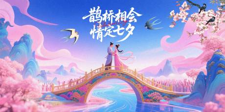 源文件下載【享設(shè)計(jì)】搜索編號(hào)：35120032343128352【七夕情人節(jié)展板】
