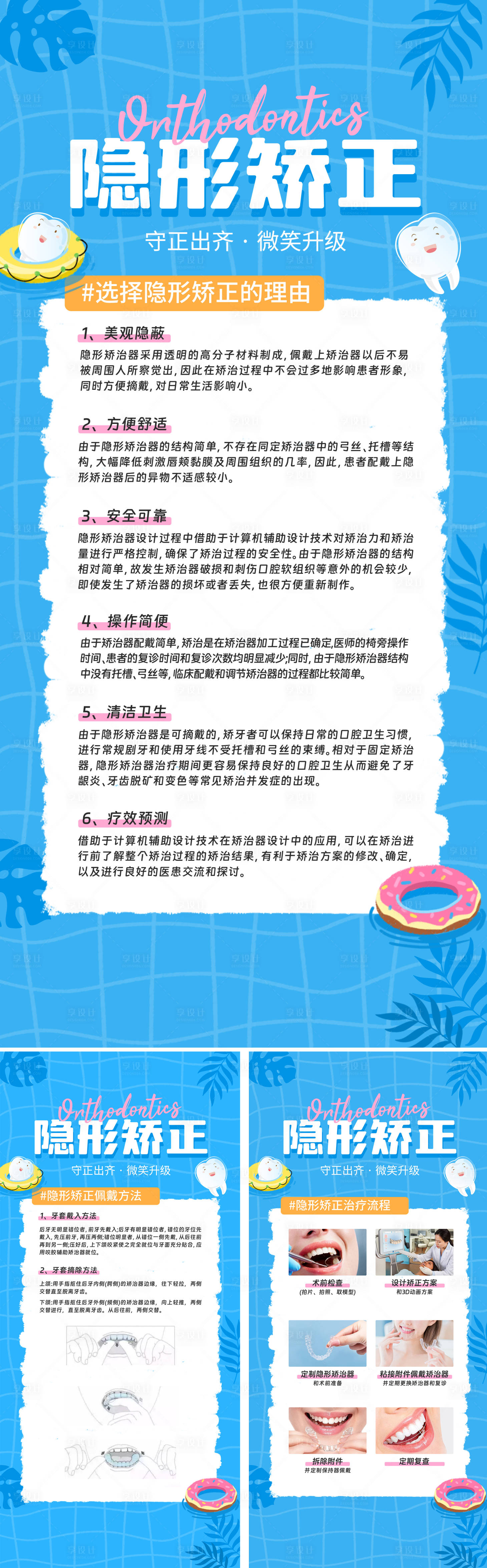 源文件下载【享设计】搜索编号：22280032424782031【牙齿矫正科普】