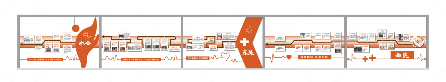源文件下載【享設計】搜索編號：81210032681512302【戶外發展歷程長廊文化墻活動背景板】