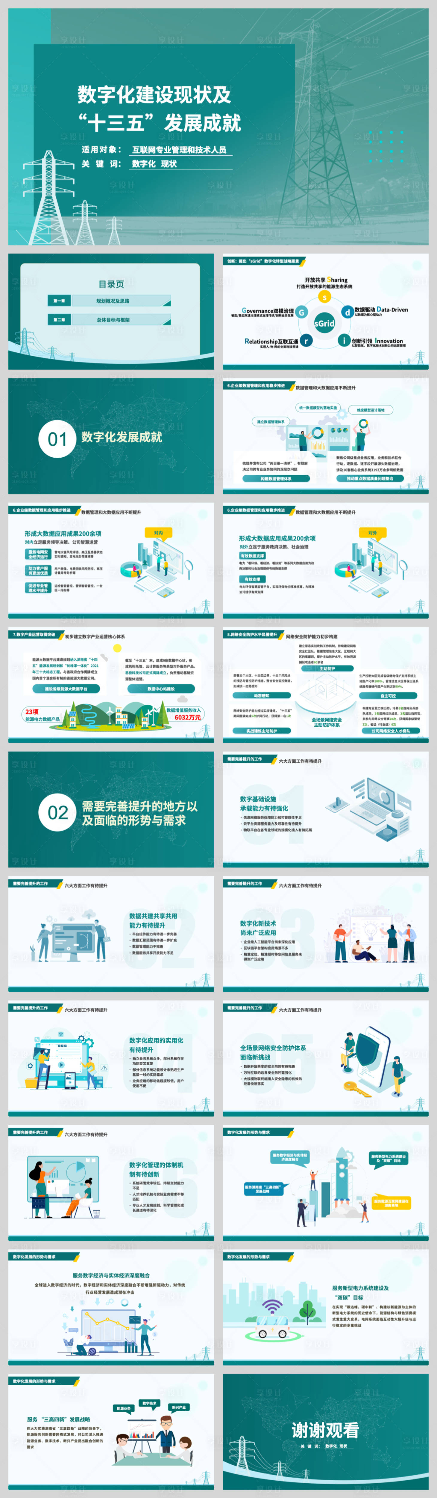 源文件下載【享設計】搜索編號：85920032569252069【電力公司技術培訓課件】