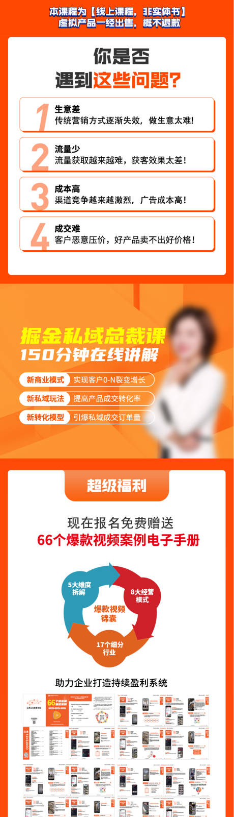 源文件下载【享设计】搜索编号：26290032543196298【私域直播课程宣传长图】