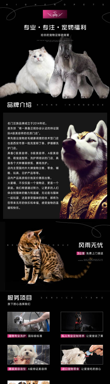 源文件下載【享設(shè)計】搜索編號：50550032422247916【寵物店長圖電商詳情頁】