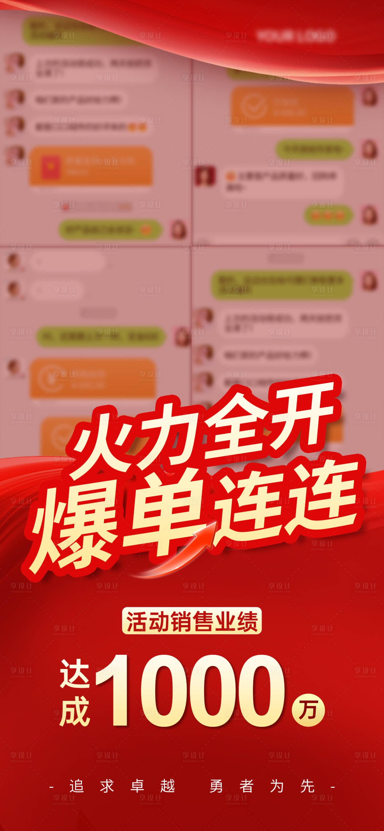 源文件下载【享设计】搜索编号：50510032716027695【业绩晒单喜报海报】