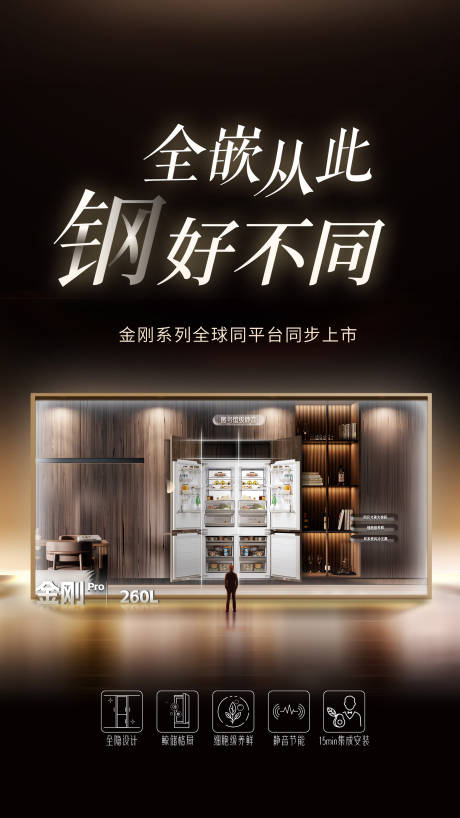 源文件下载【享设计】搜索编号：61870032377536548【冰箱海报】