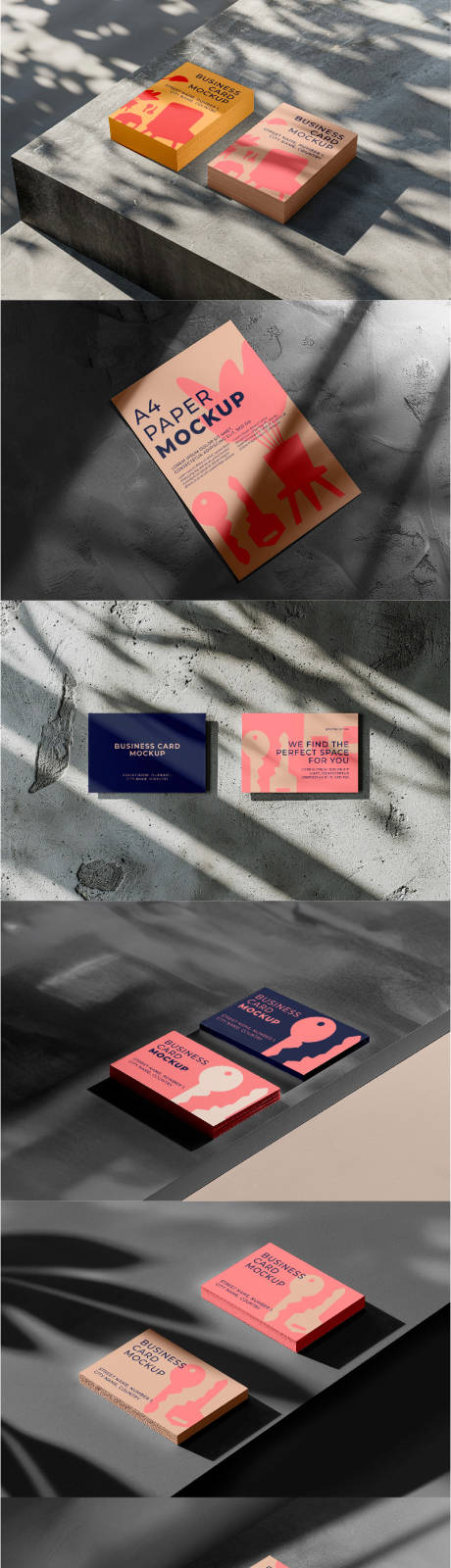 源文件下载【享设计】搜索编号：59640032567666044【多套名片套装样机】