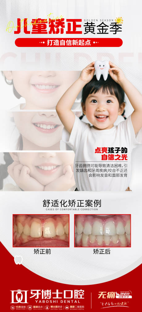 源文件下载【享设计】搜索编号：27240032315081936【儿童矫正黄金季】