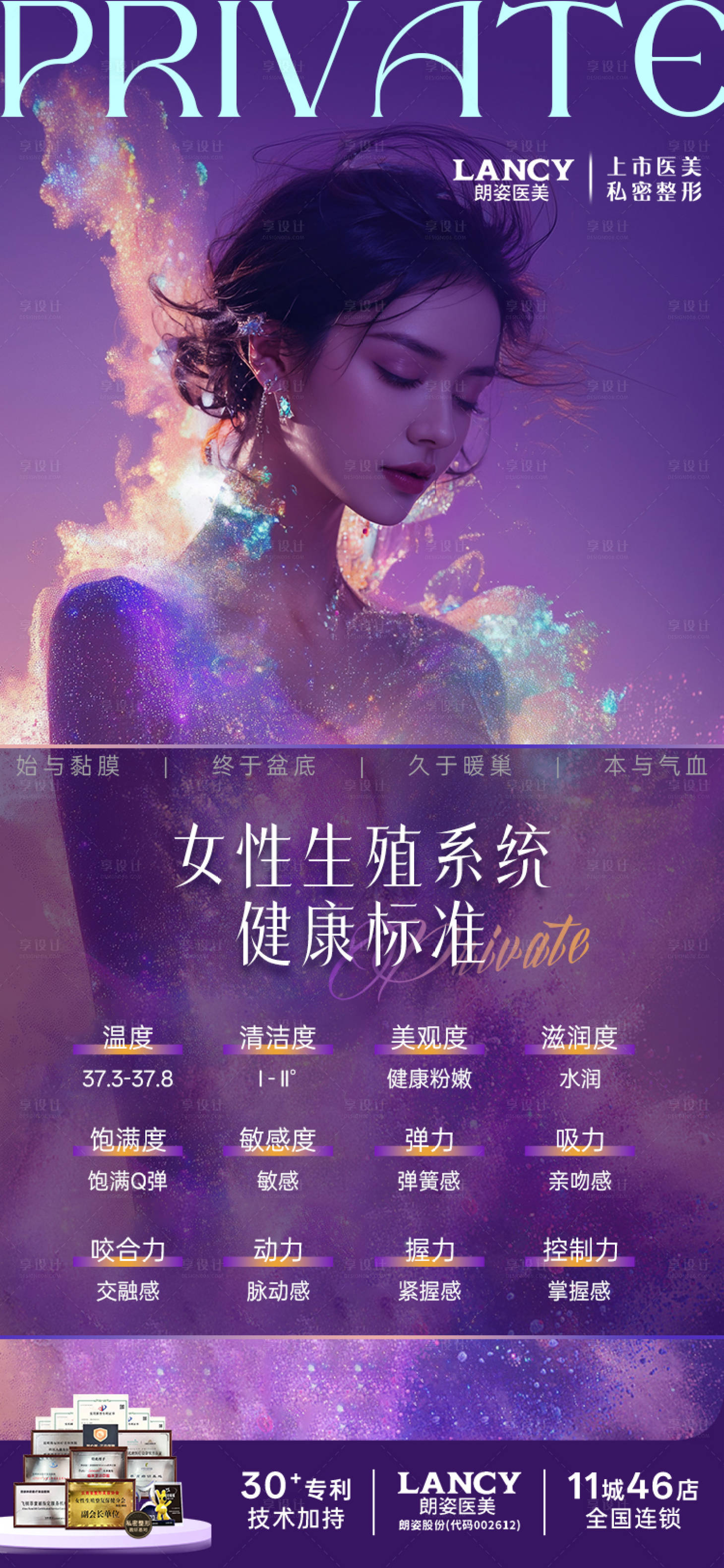 源文件下载【享设计】搜索编号：20640032713508118【私密医美活动海报】