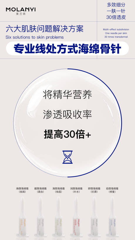 源文件下载【享设计】搜索编号：48640032402446117【医美水光产品海报】