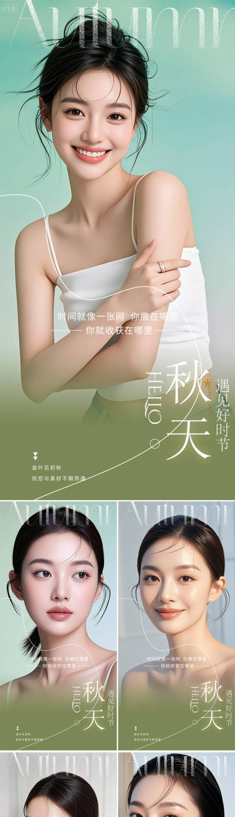 源文件下載【享設計】搜索編號：66660032502074958【醫美早安人物海報】