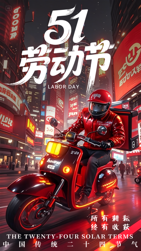 源文件下载【享设计】搜索编号：29500032441908709【五一劳动节】