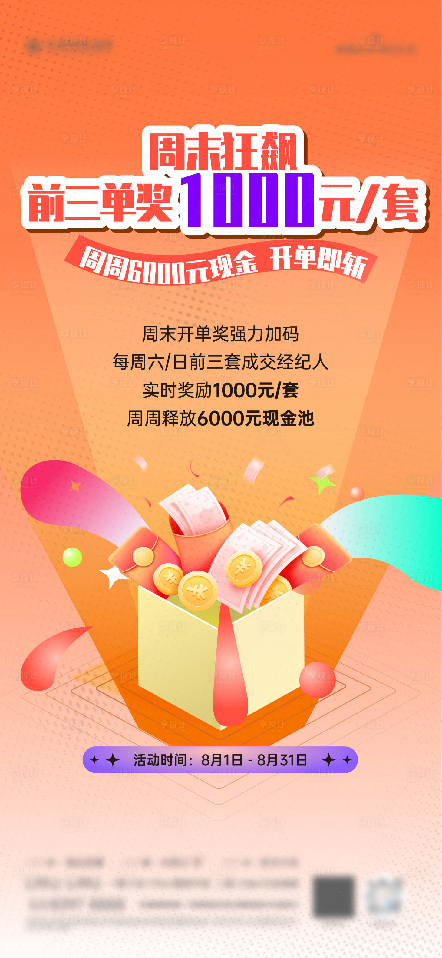 源文件下載【享設(shè)計(jì)】搜索編號：74430032520168501【經(jīng)紀(jì)人成交獎勵海報(bào)】