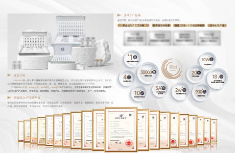 源文件下载【享设计】搜索编号：48520032587846037【企业简介介绍展板】